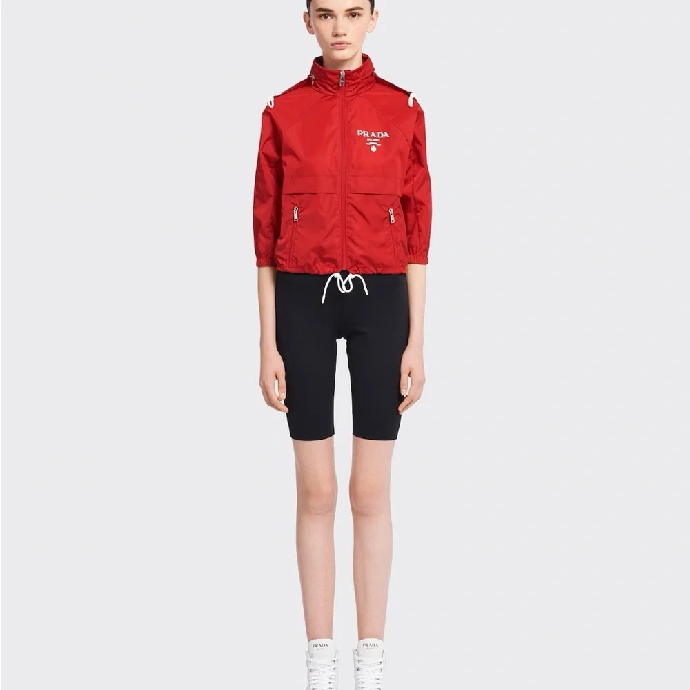 PRADA Light Re-Nylon rain jacket size 36 Italian Xxs - Picture 2 of 6